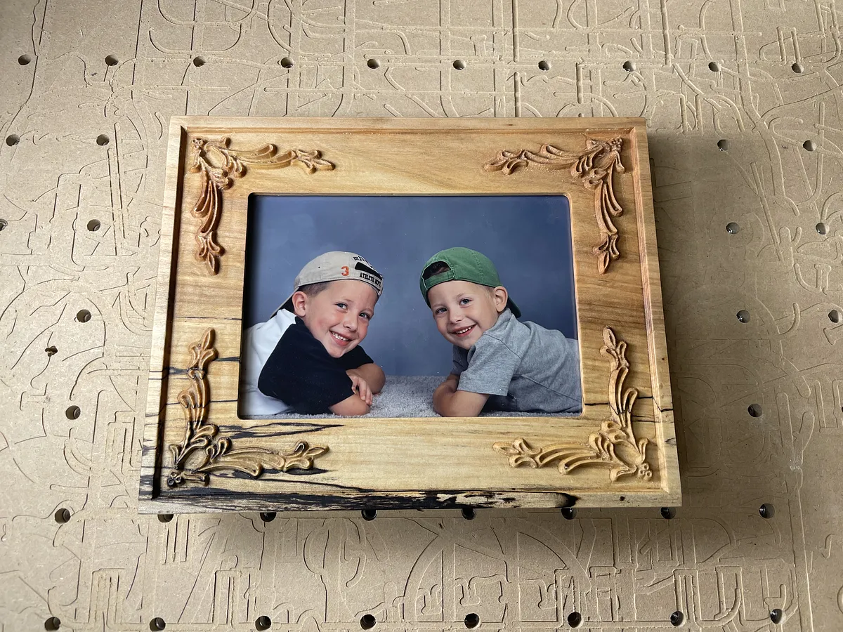 Decorative Picture Frame — Sit back and admire what you have made