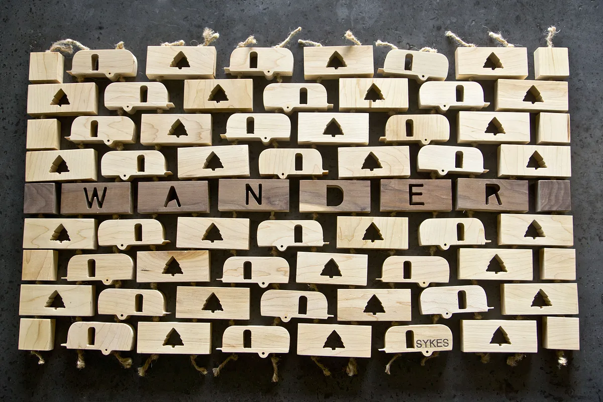 Camper Wood Welcome Mat - image 3