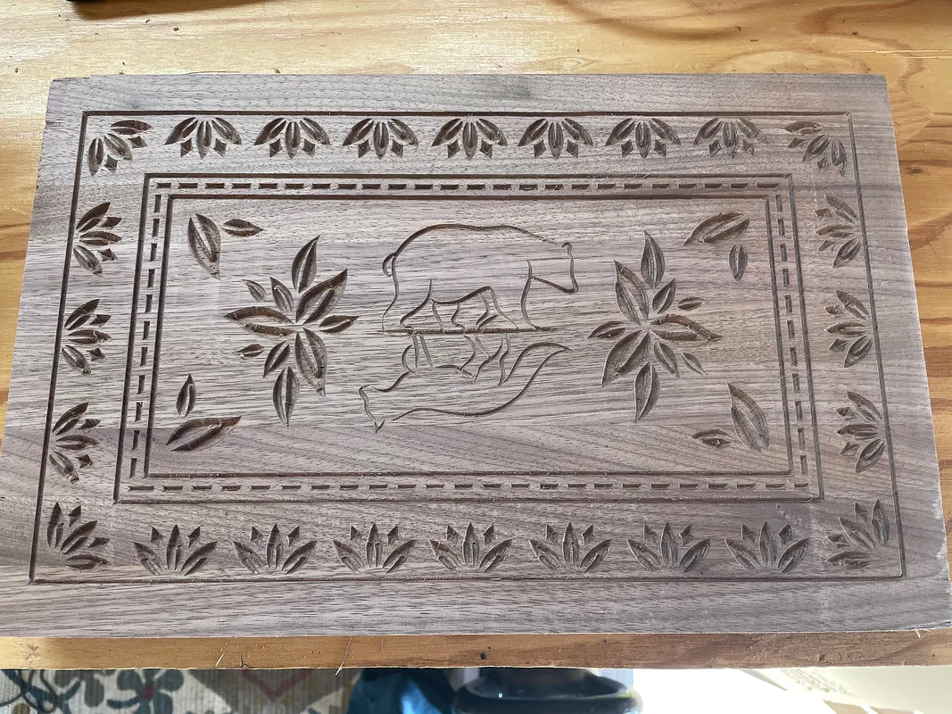 Walnut Nature Cutting Board - image 1