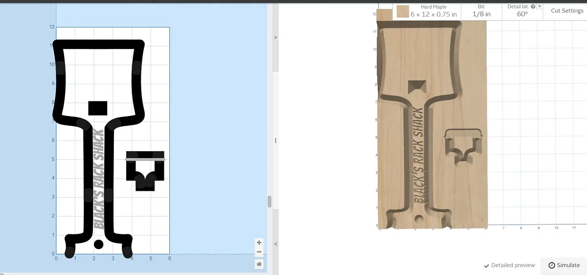 BBQ Grill Scraper With Text - image 1