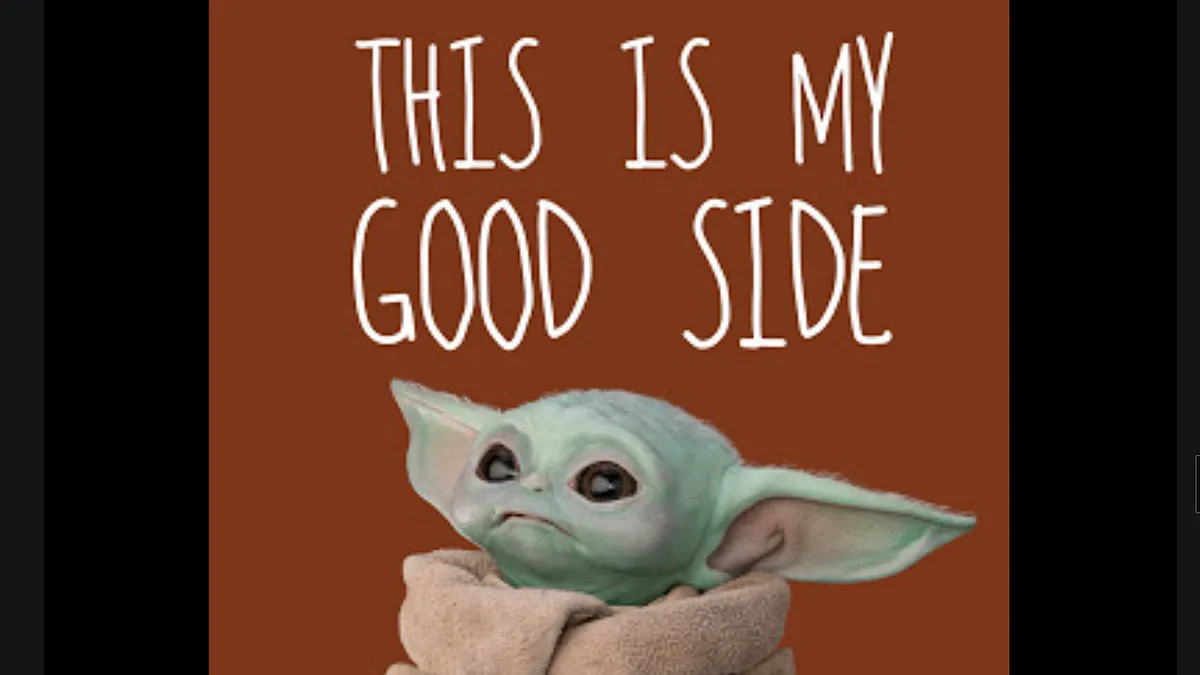 baby yoda decor - image 1