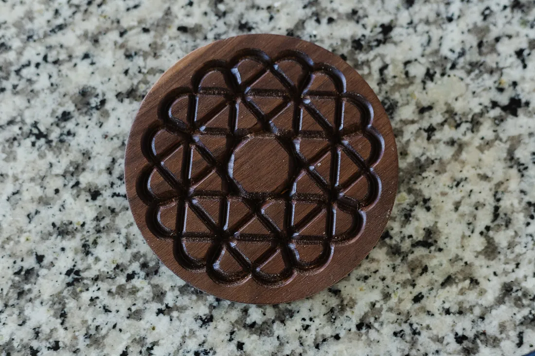 DIY Corian + Walnut Trivets — Carved Wood Trivet