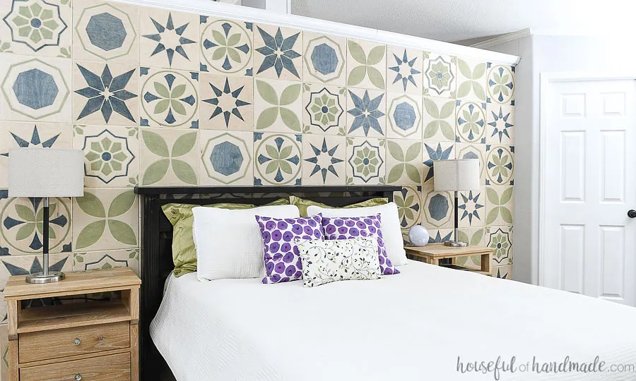 Carved Tile Accent Wall - image 3