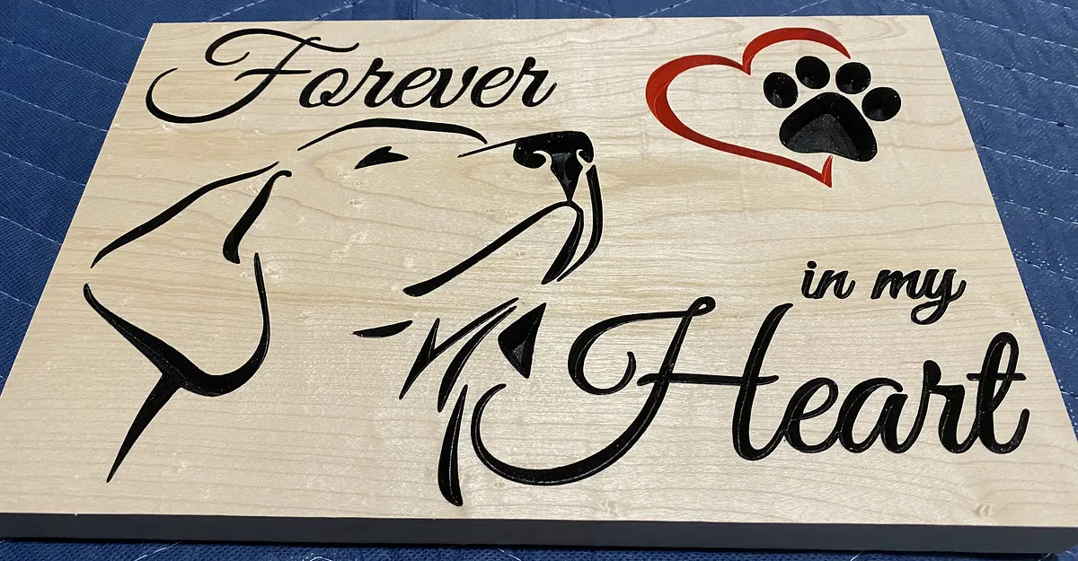 Dog Memorial Sign - image 1