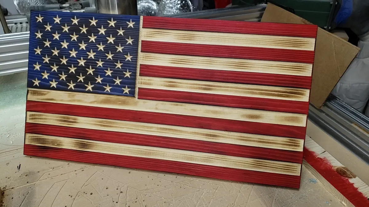American Flag with Video Tutorial - image 2