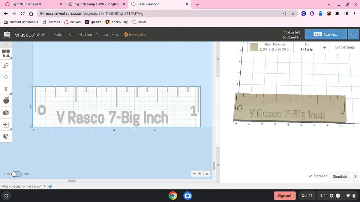 vrasco7BigInchRuler - image 1