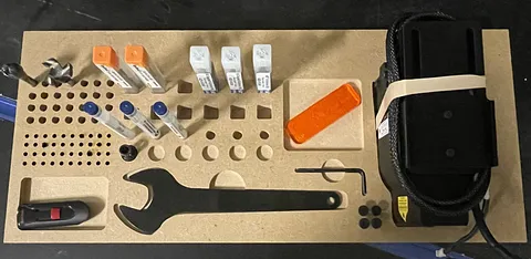 CNC Bit Storage - Onefinity with JTech Laser