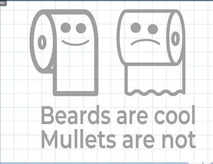 Bathroom sign