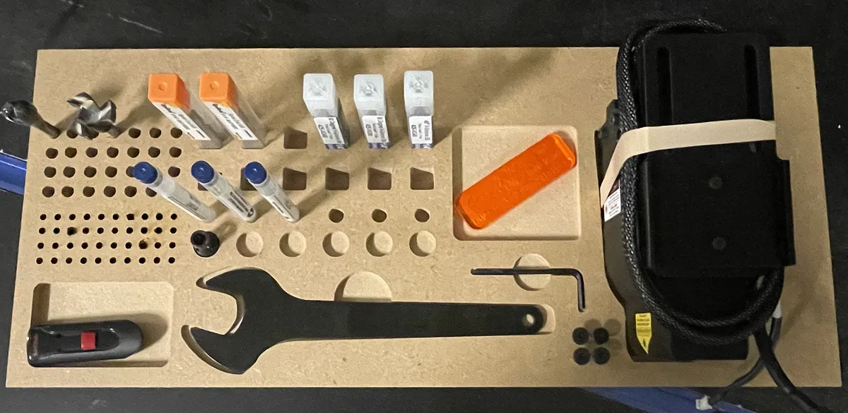 CNC Bit Storage - Onefinity with JTech Laser - image 1