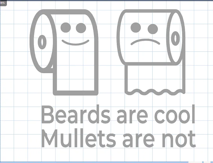 Bathroom sign - image 1