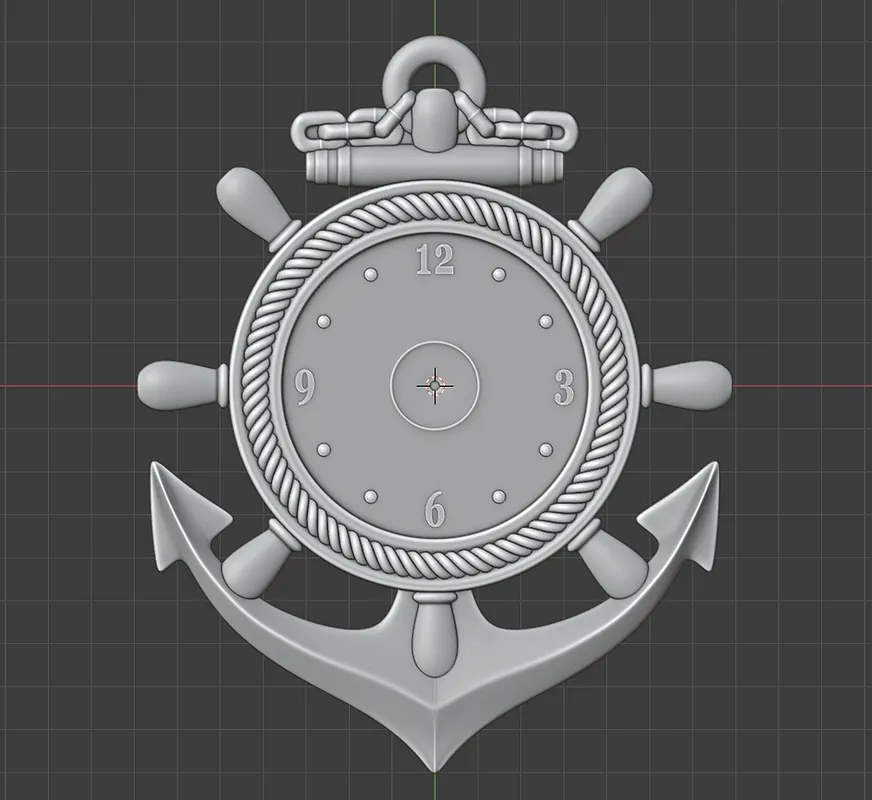 anchor clock - image 1