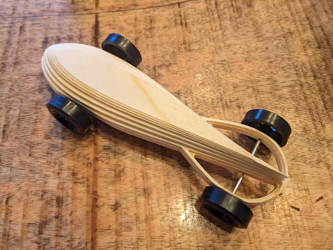 Aerodynamic Pinewood Derby Car - image 1