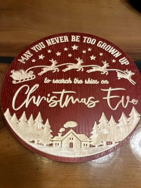 CHRISTMAS PLAQUE  - image 1