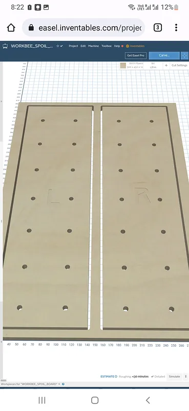 WORKBEE_SPOIL_BOARD_Clamp - image 1