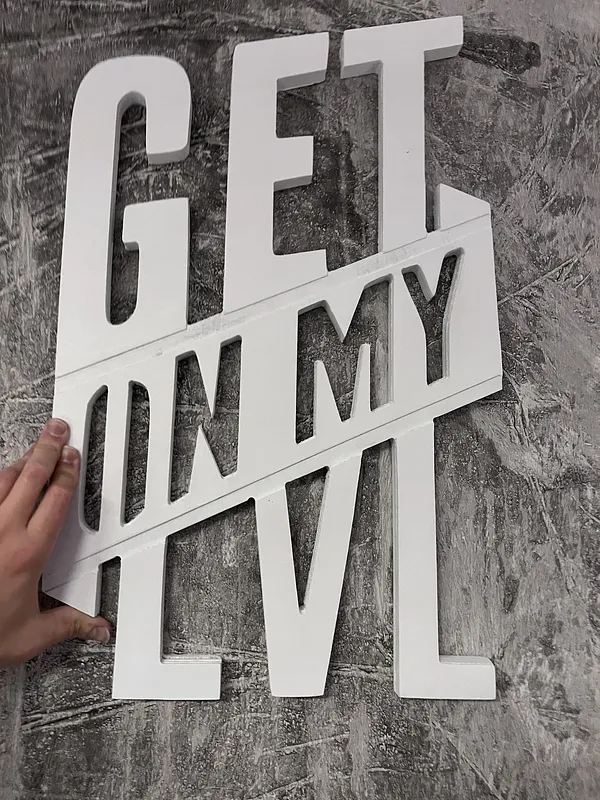 Wall Sign/ LED / Modern - image 2