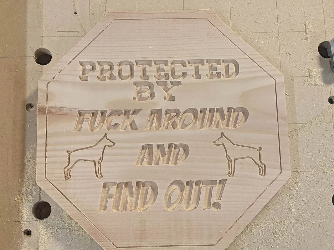 Doberman sign - image 2