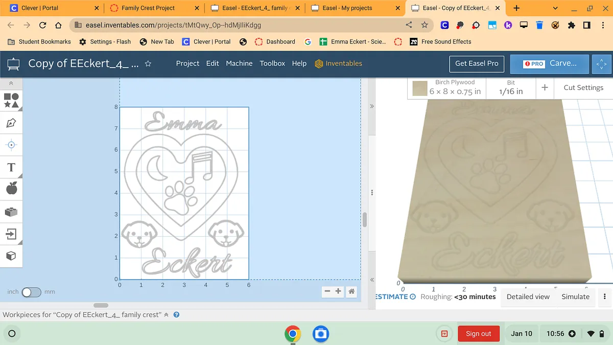 Copy of EEckert_4_ family crest - image 1