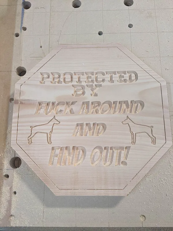 Doberman sign - image 3