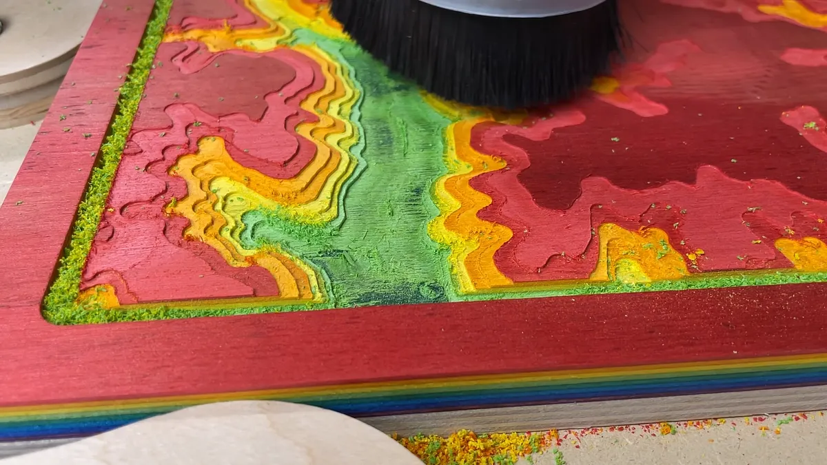 Topographic Surface and Carving with Easel — Cut 3D Carvings On The CNC (image 3)