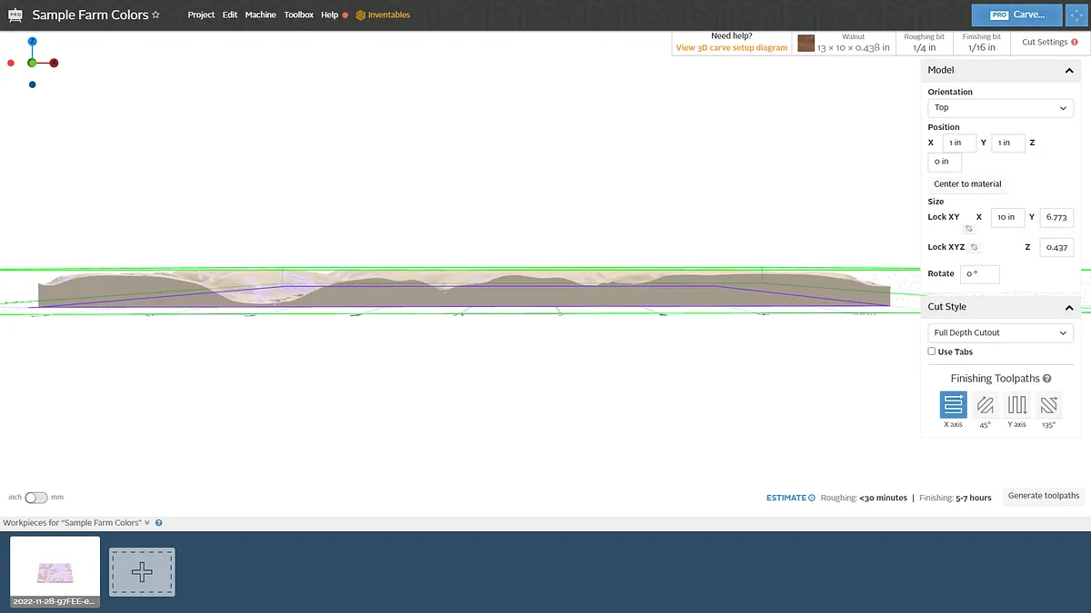 Topographic Surface and Carving with Easel — Import Your 3D Topo File Into Easel PRO Software (image 4)