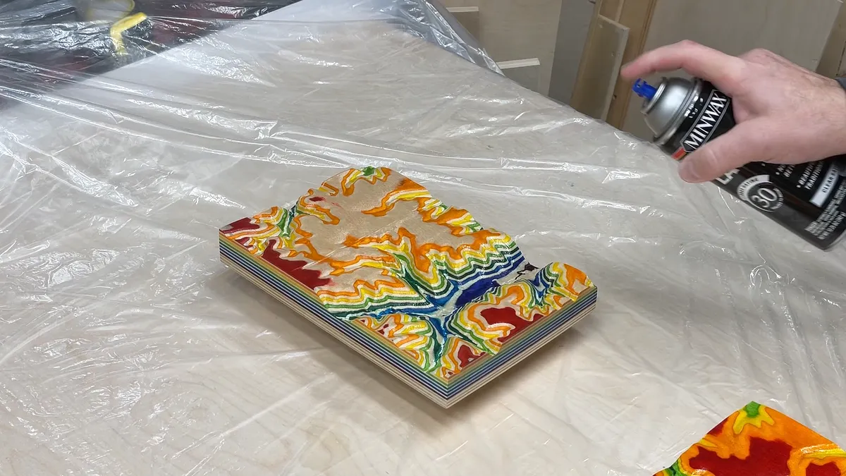 Topographic Surface and Carving with Easel — Sand And Add Finish (image 4)