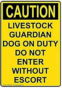 Livestock dog sign - image 1