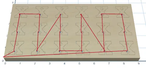 X Blocks - 18x Gang Mill
