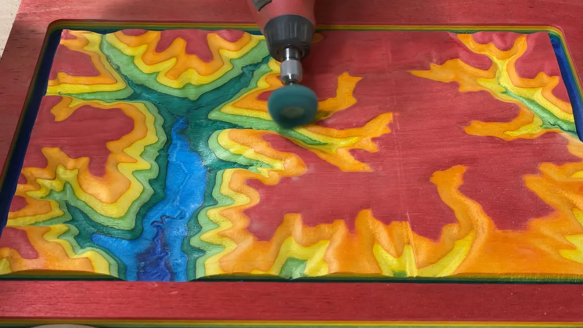 Topographic Surface and Carving with Easel — Cut 3D Carvings On The CNC (image 9)