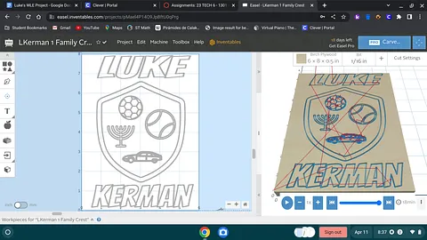 LKerman 1 Family Crest