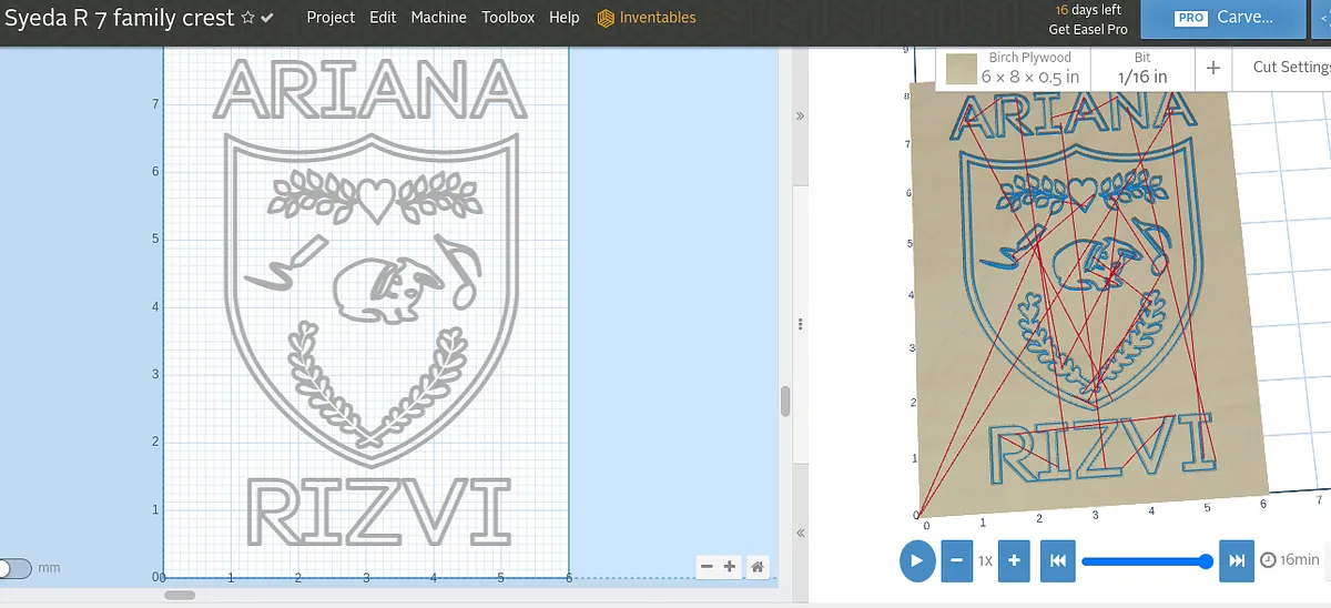 Syeda R 7 family crest - image 1