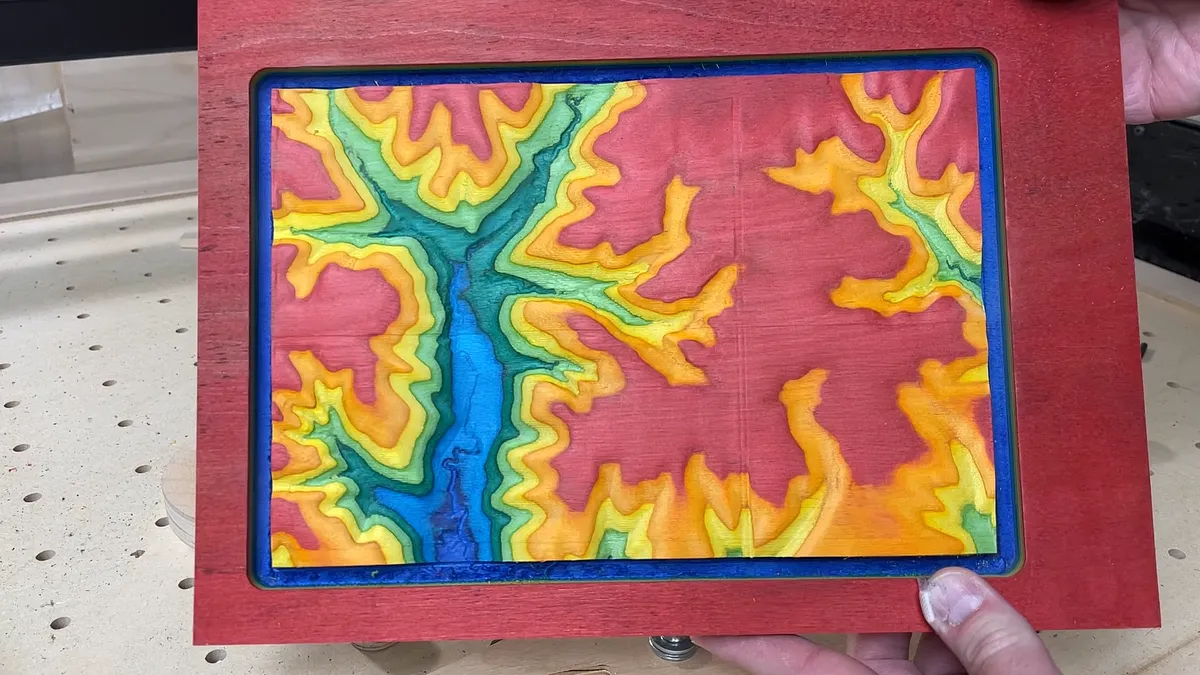 Topographic Surface and Carving with Easel — Cut 3D Carvings On The CNC (image 10)