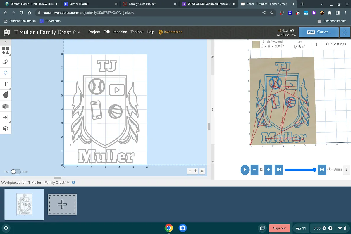 T Muller 1 Family Crest - image 1