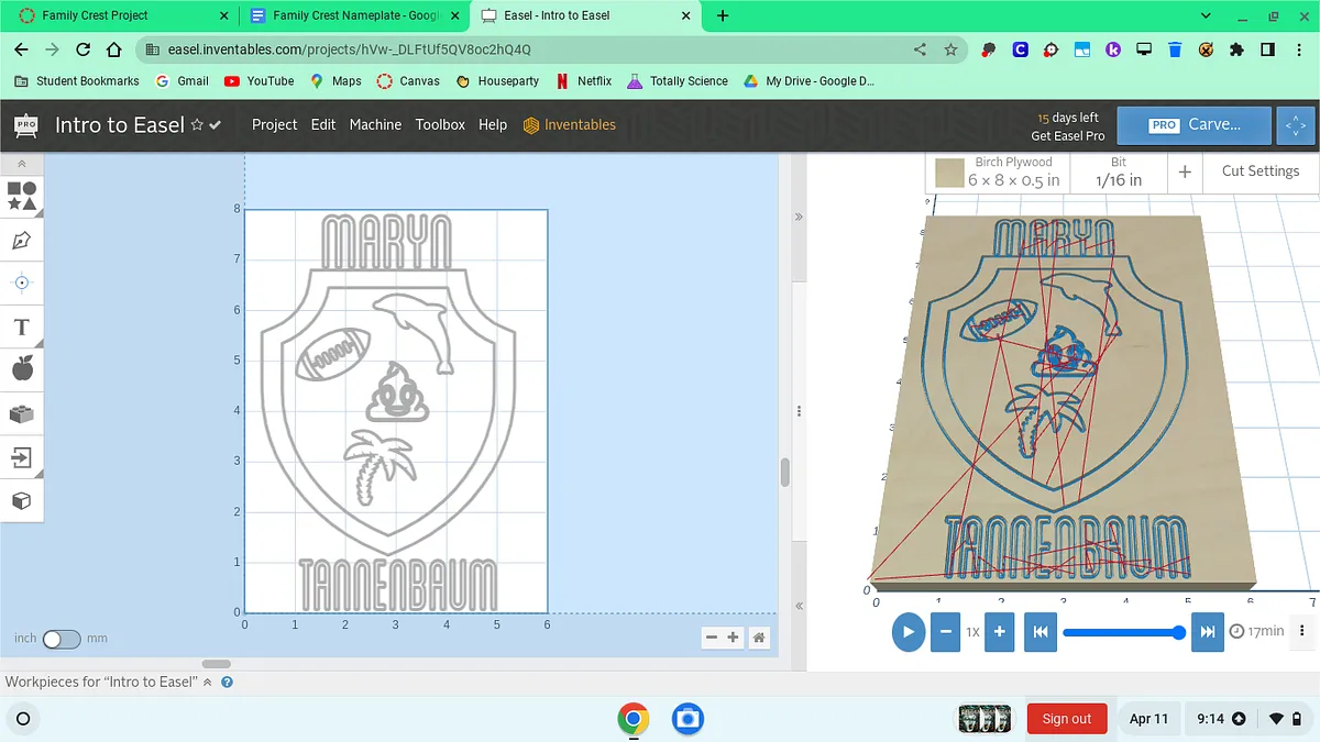 MTannenbaum 2 Family Crest - image 1