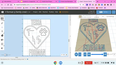 t forman 5 family crest