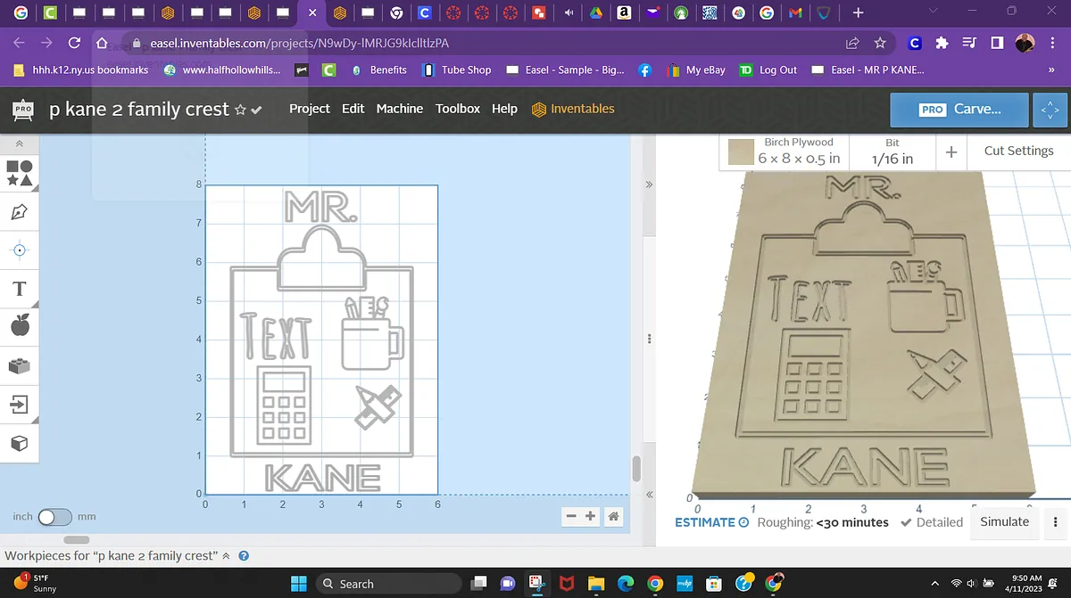 p kane 2 family crest - image 1