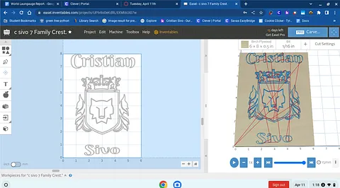 c sivo 7 Family Crest.