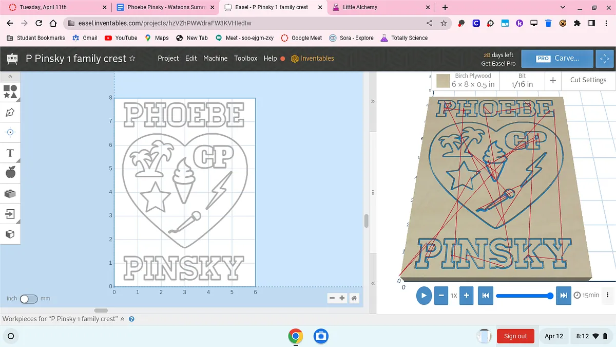 P Pinsky 1 family crest - image 1