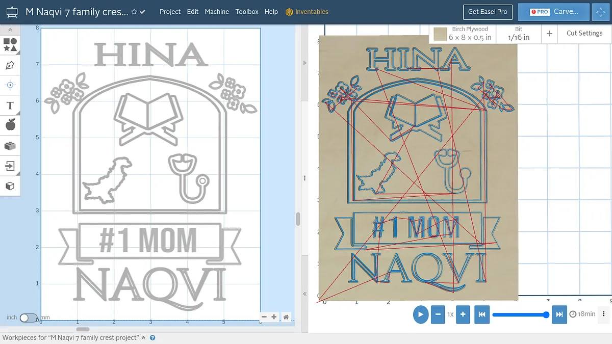 M Naqvi 7 family crest project - image 1