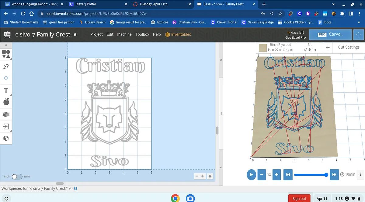 c sivo 7 Family Crest. - image 1