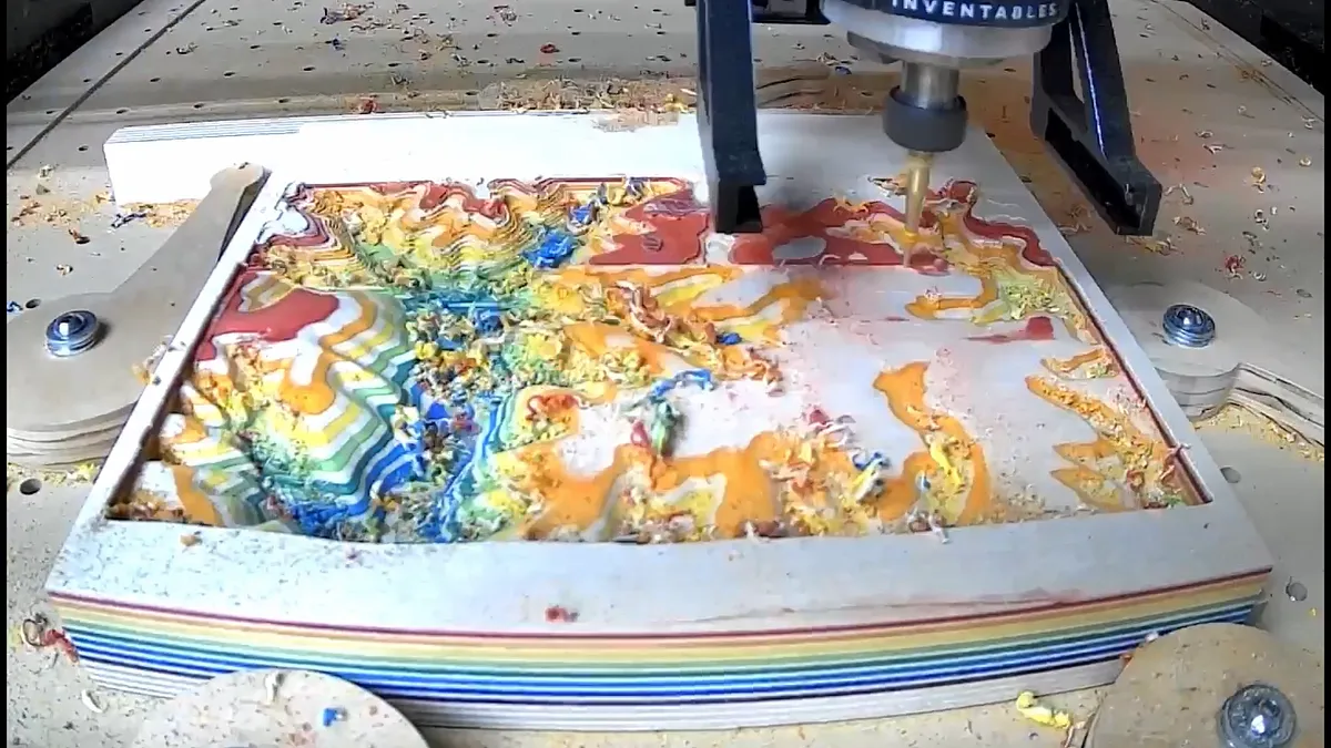 Topographic Surface and Carving with Easel — Cut 3D Carvings On The CNC (image 14)