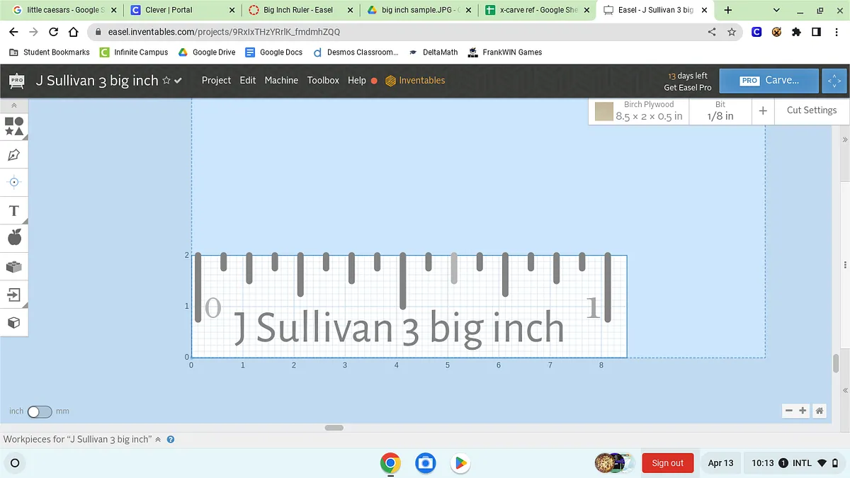 J Sullivan 3 big inch - image 1