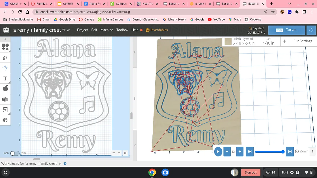 a remy 1 family crest - image 1