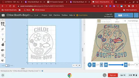 Chloe Booth-Boyd 1 Family Crest