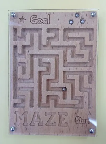Steel Ball Maze  140x100 (mm) - image 1