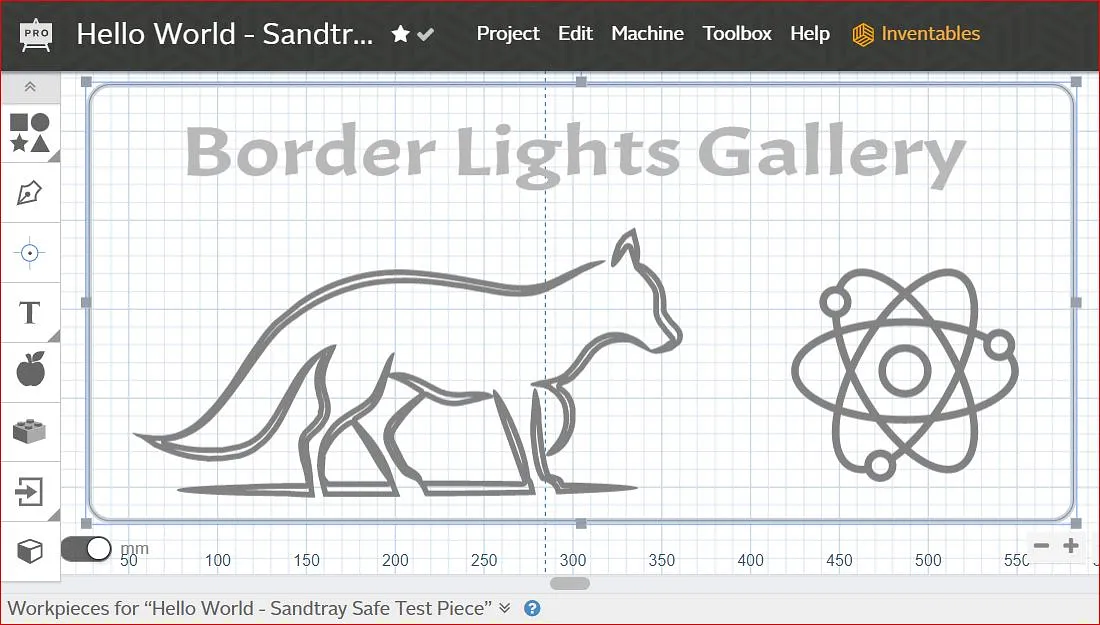Hello World - Sandtray Safe Test Piece - image 1