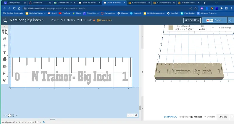 N trainor 7 big intch - image 1