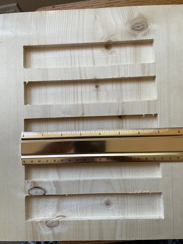 7 x 1.25 Leather Bookmark Jig for laser - image 2