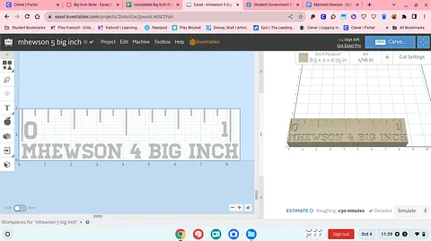 mhewson 5 big inch