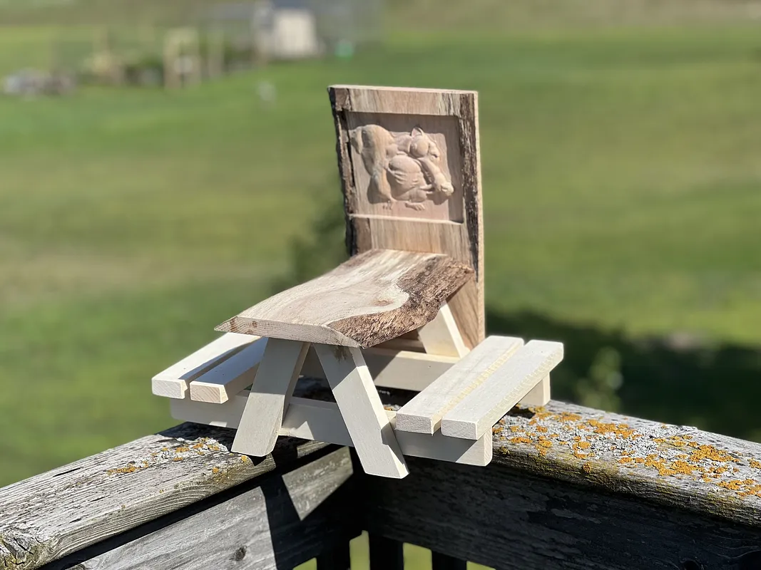 squirrel feeder  - image 1
