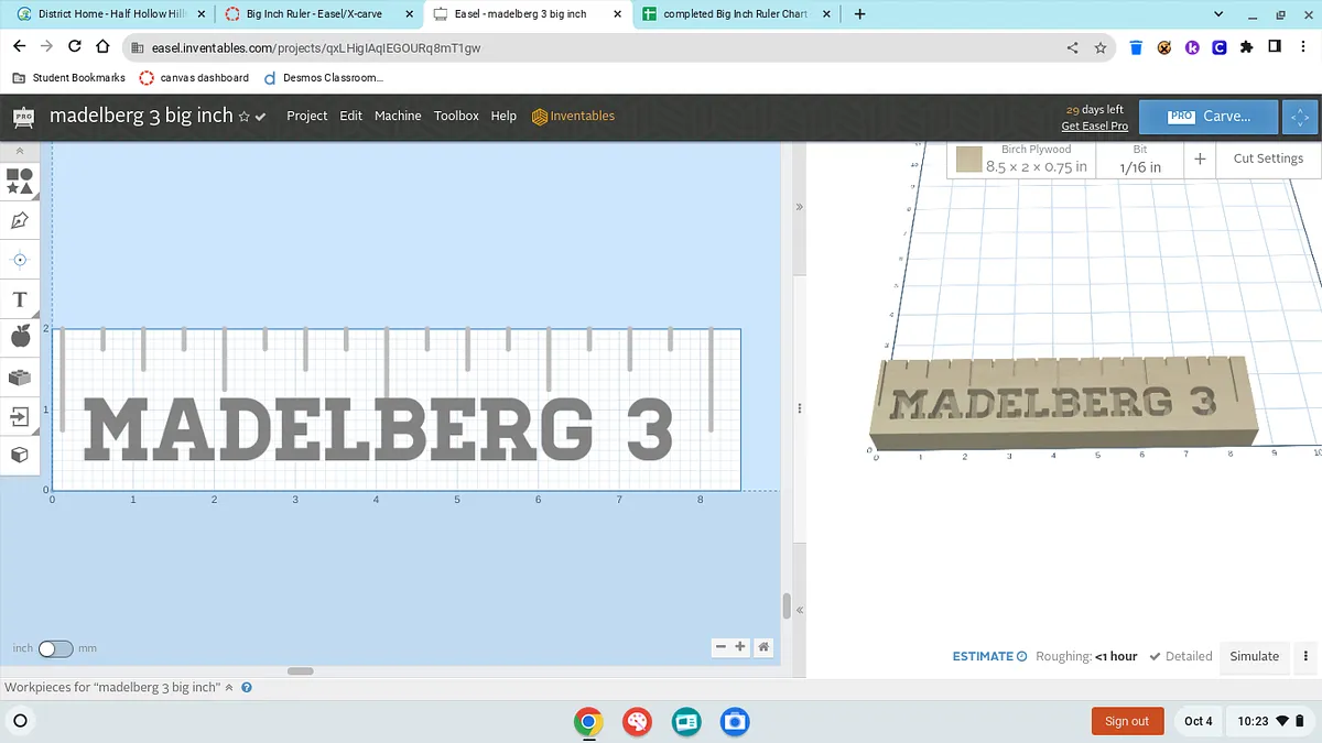 madelberg 3 big inch - image 1